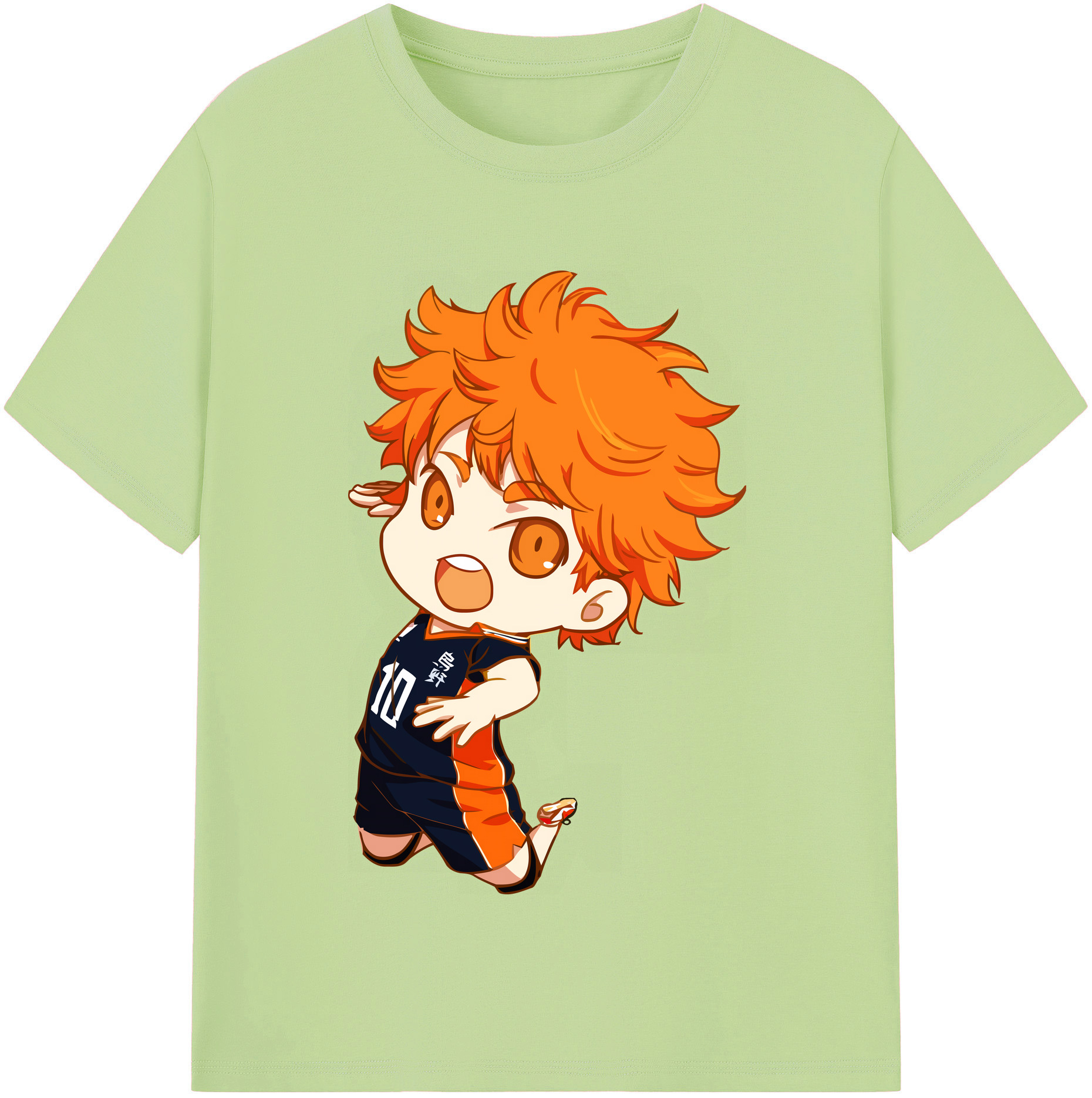 （画像用） ハイキュー!! Haikyu!! 綿100％半袖Tシャツ（フロントプリント）